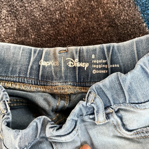 NWOT 2 pairs of jeans Justice and Disney gap - Picture 4 of 4